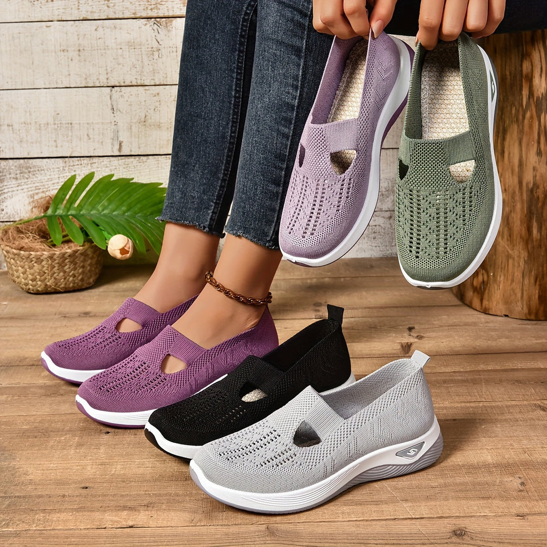 Zapatillas sin cordones con ajuste ergonómico para uso diario – RELAXFIT
