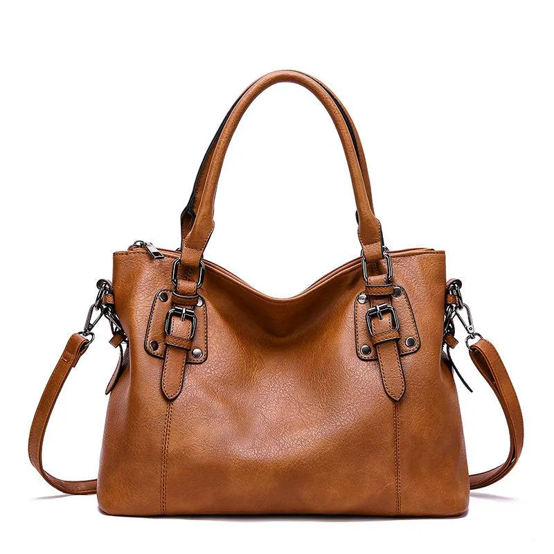 Bolso de mano elegante con diseño minimalista y acabado lujoso – AZURIA