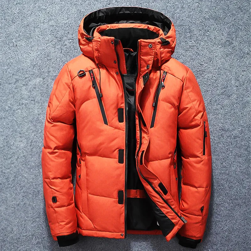 Parka de invierno con plumón cálido para mujer – JULIAN
