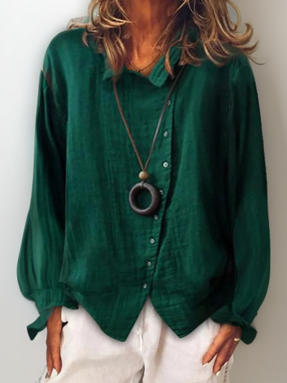 Camiseta de mujer de ajuste relajado con diseño minimalista – SURELLE