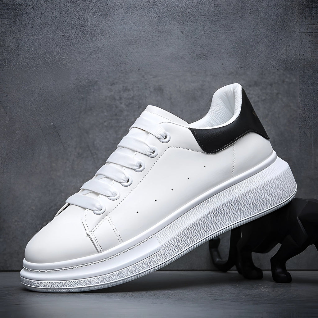 Jorge | Zapatillas Blancas con Suela de Plataforma para Hombre - Noa Lagos
