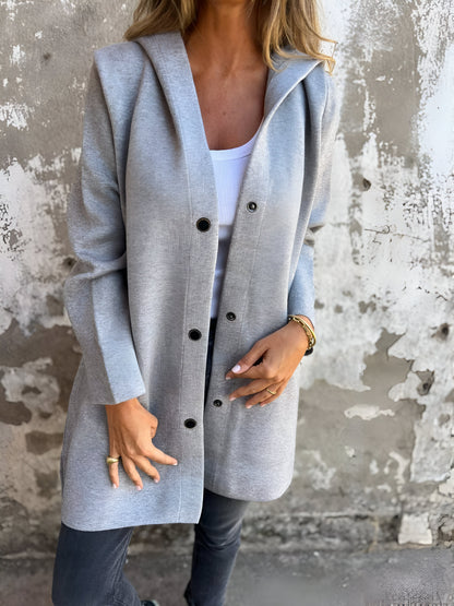 VALMA - Chaqueta casual con capucha para mujeres