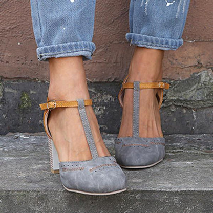 Zapatos de tacón ortopédicos con plantilla viscoelástica – EVELYNE