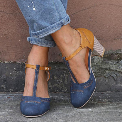 Sandalias ortopédicas con tacón cómodo y diseño elegante – RAYNA BALANCE