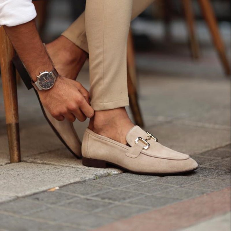 Liam | Elegantes Mocasines con Hebilla Metálica para Hombre - Noa Lagos