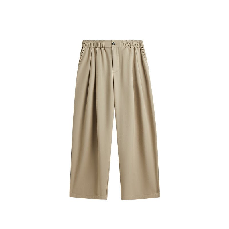LUCAS – Pantalones anchos de lino para hombre con cintura ajustable