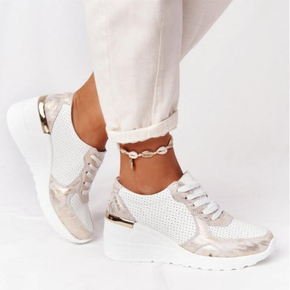 UrbanSoul Z-Step – Zapatillas de mujer cómodas con suela anatómica, apoyo total, estilo urbano