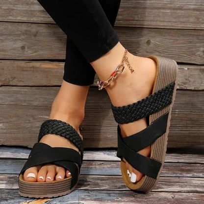 Sandalias ortopédicas de confort todo el día para mujer, bienestar y estilo durable – Elara