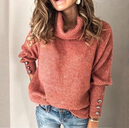 MAURA – Suéter de cuello alto para mujer