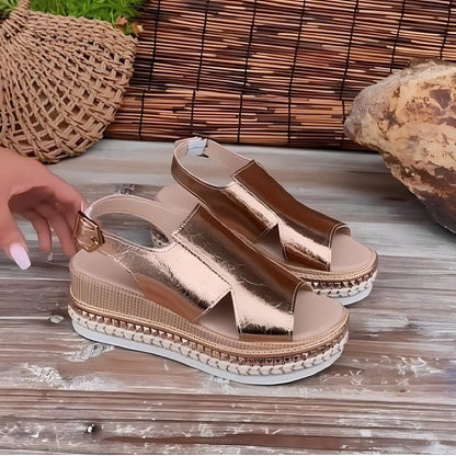 Sandalias ortopédicas con diseño elegante y soporte ergonómico – JULISSA