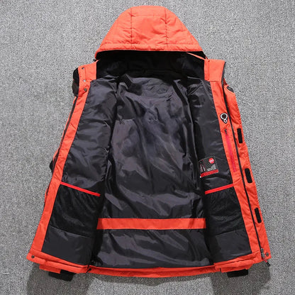 Parka de invierno con plumón cálido para mujer – JULIAN