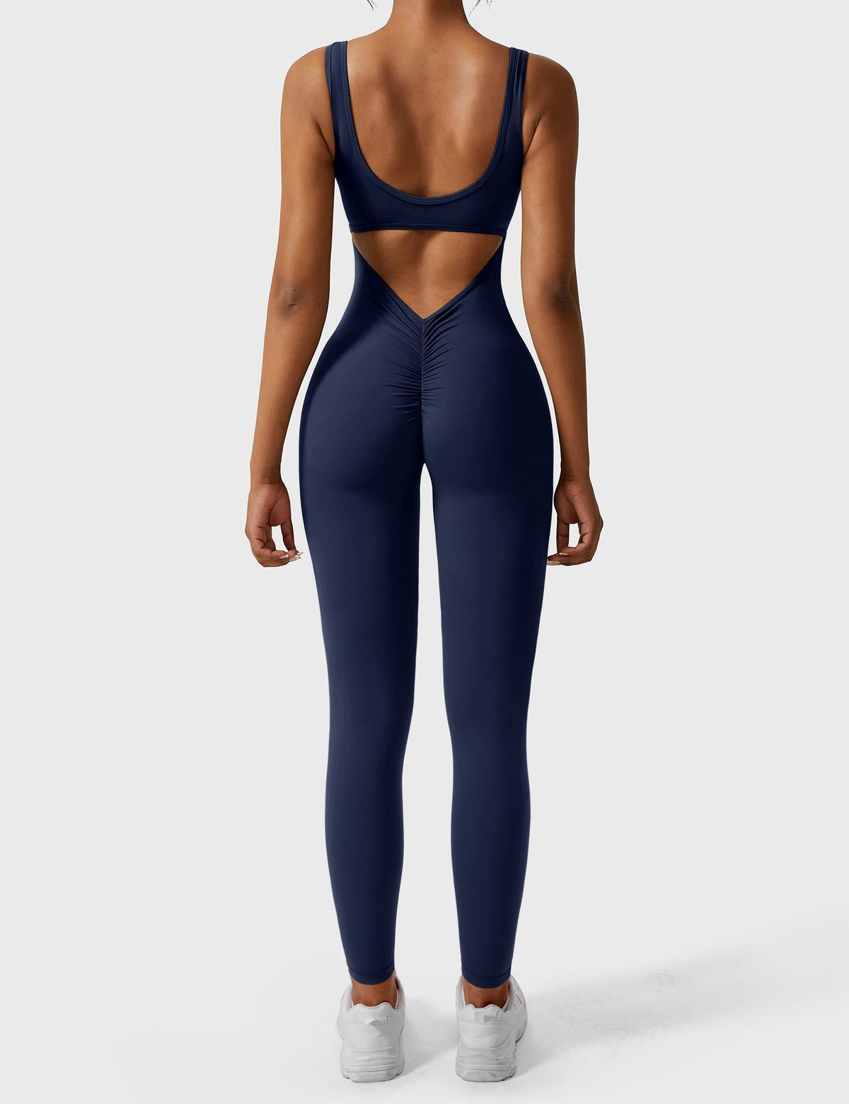 Elara – Mono elegante con espalda en V para mujer